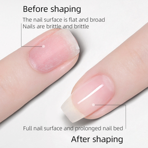 RS Nail Wholesale Gel de construction transparent renforcé à faible chaleur pour modelage <span class=keywords><strong>d</strong></span>'ongles, sans HEMA/TPO/HPMA, Gel de base de construction - Product Image 3