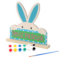 Décorations artisanales de bricolage inachevées pour le jeu créatif des vacances des enfants
