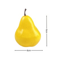 Gesimuleerde kunstmatige fruit- en groentestressballen voor snijdecoratiegereedschap voor thuis, Halloween, Thanksgiving, Kerstmis