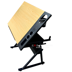 Offre Spéciale Station d'Art pour Artistes Scolaires, Bureau de <span class=keywords><strong>Dessin</strong></span> Unique et Réglable - Product Image 1