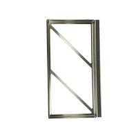 Support de cadre métallique rectangulaire de haute qualité de l'usine Dongguan Meirir, en acier inoxydable et aluminium, tolérance de précision, OEM personnalisé