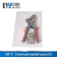 PeHP-7-1/2 6mm 10mm manuel presse à main poinçonneuse manuel oeillet poinçon pour rideau anneau oeillet bouton pression Rivet