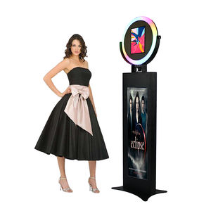 Roamer de anillo de Luz Portátil para selfie, fotomatón, carcasa de fotomatón para <span class=keywords><strong>ipad</strong></span> <span class=keywords><strong>pro</strong></span> 12,9, máquina quiosco de soporte de 11 pulgadas con pantalla lcd - Product Image 2