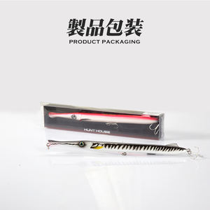 Hunthouse, 225mm, 27G, pez aguja, cebo duro de fundición larga, señuelo Wobbler Popper para Río, lago, corriente, objetivos de pesca, trucha, atún - Product Image 6