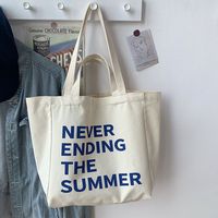 Sac fourre-tout en toile à double poignée, choix éco-responsable, en coton naturel respirant, pour sélection de boutiques et commerces de détail