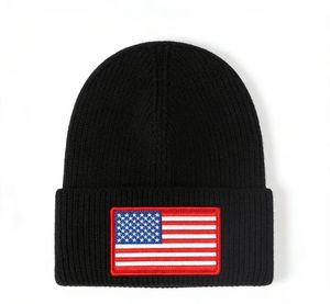 Gorro de Punto Personalizado con Bordado de Dibujos Animados del Día de la Independencia, Resistente al Desgaste, de Spandex/Algodón, para Otoño/Invierno - Product Image 2