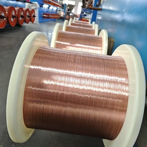 Nhà máy sản xuất dây dẫn Trần 0.10mm 0.12mm 0.24mm không từ tính <span class=keywords><strong>CCS</strong></span> dây cho sản xuất cáp điện tử - Product Image 4