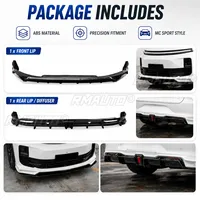 For Li Auto L6 Car Accessories Front Rear Bumper Lip MC Style Splitter Diffuser Exterior Body Kit