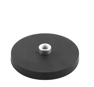 Imán de Neodimio con Revestimiento de <span class=keywords><strong>Goma</strong></span>, Soporte Magnético para Gopro, para Luces de Vehículos, D43mm D66mm D88mm, Personalizado, con M4 M5 M6, en Venta - Product Image 2