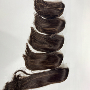 <span class=keywords><strong>Perruque</strong></span> en cheveux humains européens casher pour femmes israéliennes, perruques juives sans colle avec dessus en dentelle - Product Image 6