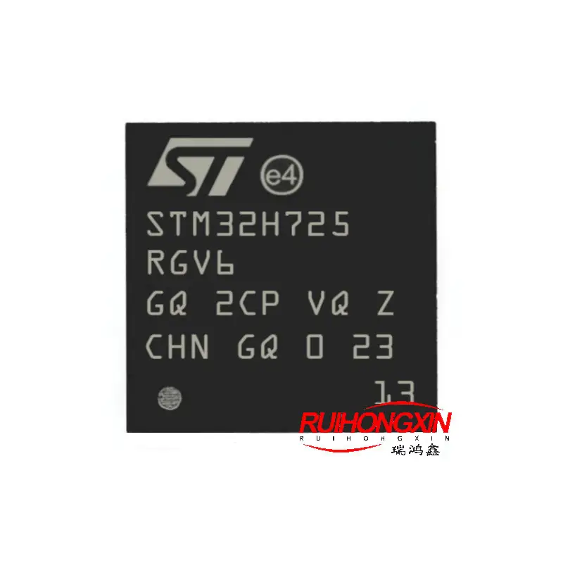 STM32H725RGV6 QFN-68 stm32h725 High performance and DSP with dp-fpu, arm cortex-m7 MCU with 1 Mbyte flash memory, 564 KB ram, 5