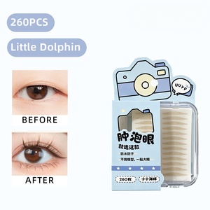 Bande adhésive transparente invisible pour <span class=keywords><strong>paupières</strong></span> avec logo personnalisé, longue durée, imperméable, résistante à la transpiration, respirante, outils de maquillage - Product Image 1