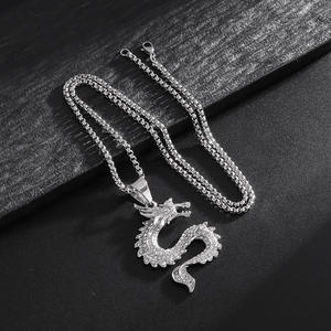 เครื่องประดับแฟชั่นสร้อยคอจี้เครื่องประดับสำหรับผู้หญิงสร้อยคอเครื่องประดับที่ดีสร้อยคอสแตนเลสชุดสร้อยคอมังกร bisuteria - Product Image 2