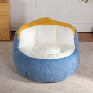 アメリカ倉庫からの送料無料、モダンデザインの多機能リビングルームソファ、大型クラウドビーンバッグソファ - Product Image 4