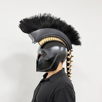 Casques Spartan Agamemnon en EVA, semi-finis et finis, accessoires de costume médiéval pour cosplay, pour adultes unisexe