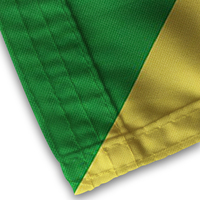 Drapeau du Congo 100% Polyester, taille personnalisée de haute qualité, vente en gros
