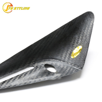 Coques de clignotants en fibre de carbone forgée pour Tesla MODEL S 2023+ – Cache-caméras latérales en carbone véritable, garniture de garde-boue extérieur, couverture complète
