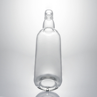 Bouteille en verre Super Flint de 750 ml avec bouchon à vis, personnalisable pour whisky, vodka, gin, rhum, tequila, spiritueux – Fournisseur d'emballages