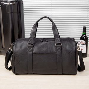 Bolsa de Viaje de PU para Hombre, Convertible en Bolsa para Trajes, con Compartimento para Ropa de Cuero y Cierre de Cremallera, Venta al Por Mayor - Product Image 2