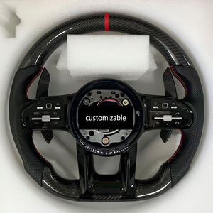 <span class=keywords><strong>Volant</strong></span> en fibre de carbone en gros pour <span class=keywords><strong>Mercedes</strong></span> Benz W204 W205 W213 W222 CLA CLS GLA GLC GLE GLS C63 E63 AMG C200 C260 E300 - Product Image 6