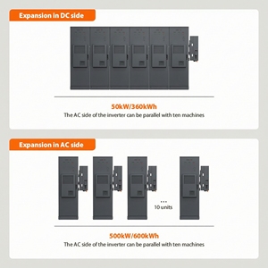 Contenedor de Baterías de Litio LITHTECH C&I ESS, Sistema de Almacenamiento de Energía Lifepo4 de Alta Capacidad de 62kWh/100kWh/105kWh, HP1500K Air - Product Image 4