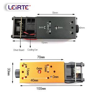 Module laser à <span class=keywords><strong>fibre</strong></span> compact de qualité industrielle 2500mW 12V DC pour machine de gravure laser - Product Image 4