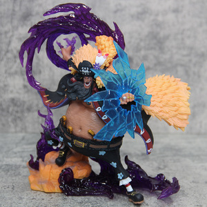 Statue GK One Piece <span class=keywords><strong>Blackbeard</strong></span> de 22 cm, figurine d'anime premium avec effet spécial double fruit, cadeau pour collectionneur - Product Image 3