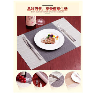 <span class=keywords><strong>Tapis</strong></span> de table antidérapant en Pvc tissé en <span class=keywords><strong>vinyle</strong></span>, résistant à la chaleur, personnalisé, pour la <span class=keywords><strong>cuisine</strong></span> et la maison - Product Image 5