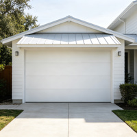 Porte de garage sectionnelle en acier, résistante au vent, insonorisée et isolante, pour appartement, atelier de réparation, ferme, usage commercial, sur mesure
