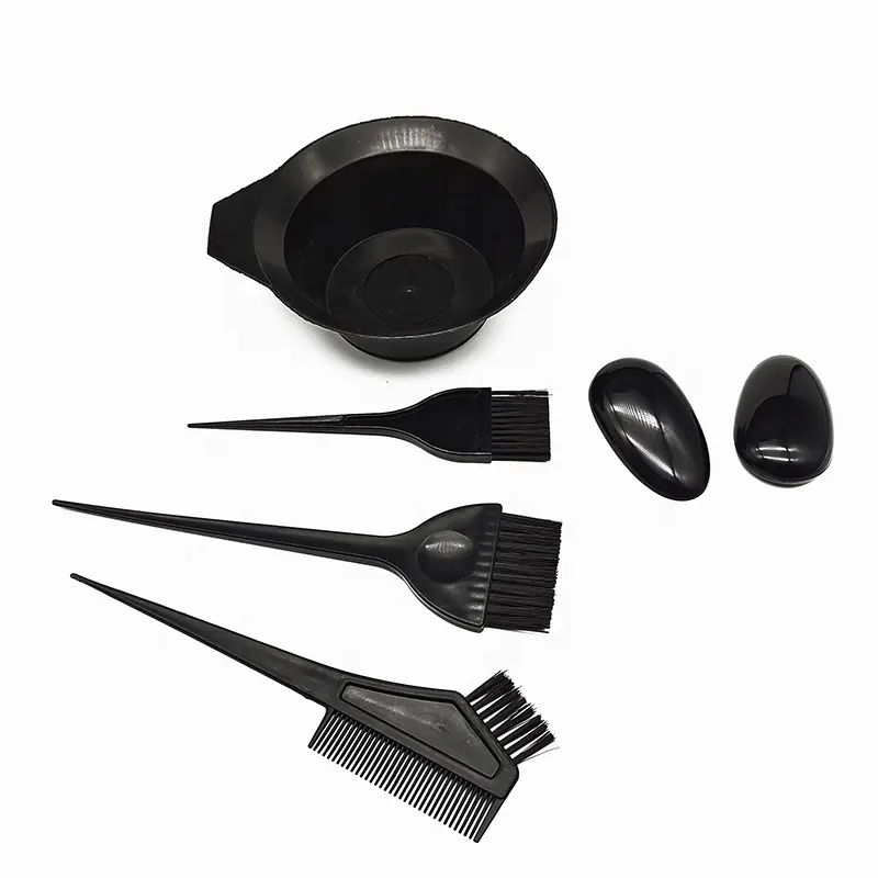 Brand good quality Hairdressing Brushes hair color brush and bowl Salon Hair Color Dye Tint Tool Set