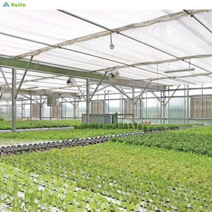 Serre agricole à structure métallique intelligente, tunnel commercial, multi-voûtes, simple couche, film PE, serre pour la culture de la tomate, <span class=keywords><strong>en</strong></span> vente - Product Image 3