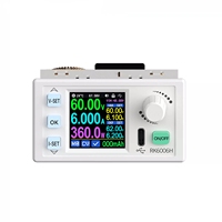 Module d'alimentation CC Buck-Boost RK6006H BT 0-60V 6A 360W, régulateur de tension et de courant réglable pour test de batterie, laboratoire et réparation