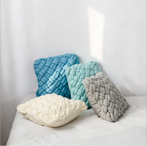 <span class=keywords><strong>Coussin</strong></span> décoratif géant en tricot torsadé en polyester Lq, <span class=keywords><strong>coussin</strong></span> en tricot tubulaire, <span class=keywords><strong>coussin</strong></span> magique pour la décoration de la maison - Product Image 2