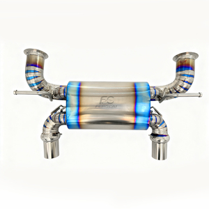 Sistema de Escape Catback para Lamborghini LP700, Difusor <span class=keywords><strong>SVJ</strong></span> Modificado, Silenciador de Titanio, Modificación de Rendimiento para Autos de Carreras - Product Image 5