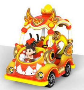 Voiture électrique pour enfants sur le thème de Spider-Man, véhicule à LED pour centres commerciaux et parcs - Product Image 3