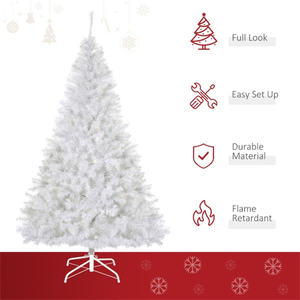 Sapin de Noël artificiel pré-éclairé DB de 1,80 m, aiguilles de pin, base en métal, lumières LED blanc chaud, décoration intérieure pour les fêtes - Product Image 4