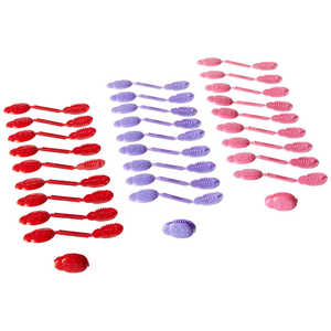 Lot de 30 nœuds Little Lady GaBBY - Rouge, violet, rose - Product Image 3