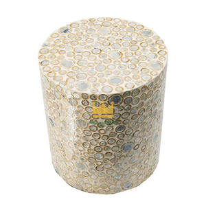 โต๊ะกาแฟมุกแท้ งานฝีมือ รุ่น CT125 จาก Kinghandicraft ของตกแต่งบ้าน เฟอร์นิเจอร์ งานแฮนด์เมด ดีไซน์ทันสมัย สำหรับห้องนั่งเล่น อพาร์ทเม้นท์ - Product Image 5