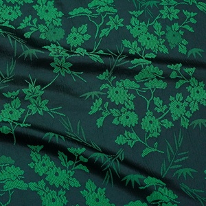 Tissu jacquard en rayonne effet soie, style chinois, bicolore, en polyester tissé, avec motif texturé 3D, 1751 - Product Image 3