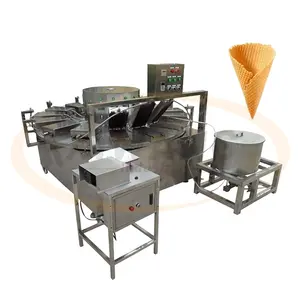 Mesin kue wafel industri otomatis mesin pembuat wafel besi wafel komersial besar