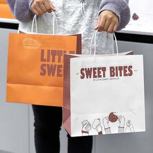 Bolsas de Papel Kraft para Repostería, Panadería, Postres, Comida para Llevar, Envases para Restaurantes - Product Image 2