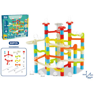 2024 meilleurs jouets éducatifs blocs de construction de boule orbitale de haute précision 150 pièces ensembles de blocs de construction en marbre - Product Image 6