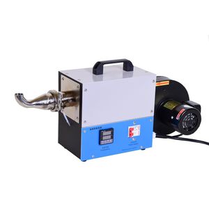 Pistolet à chaleur d'atelier à faible bruit 42dB fonctionnement silencieux 2.05KW conception ergonomique de sortie ronde pliée réduit la Fatigue du travailleur - Product Image 1