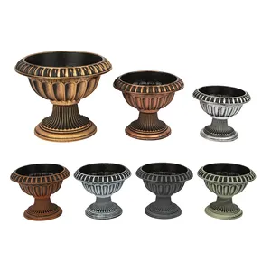 <span class=keywords><strong>Pot</strong></span> <span class=keywords><strong>de</strong></span> <span class=keywords><strong>fleurs</strong></span> en plastique rustique pour jardin, patio, <span class=keywords><strong>extérieur</strong></span> et intérieur, <span class=keywords><strong>pot</strong></span> <span class=keywords><strong>de</strong></span> <span class=keywords><strong>fleurs</strong></span> - Product Image 5