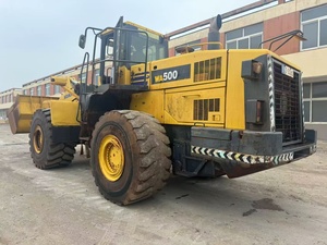 Cargadora de Ruedas Komatsu WA500, Maquinaria de Construcción de Uso Pesado, Equipo Usado Amarillo con Motor, 5000 kg - Product Image 4