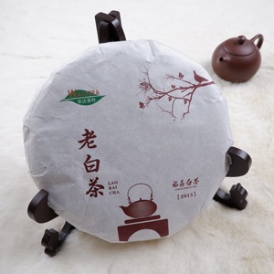 Fuding tè bianco bai mu dan torta del tè bianco peonia re baicha bing - Product Image 2