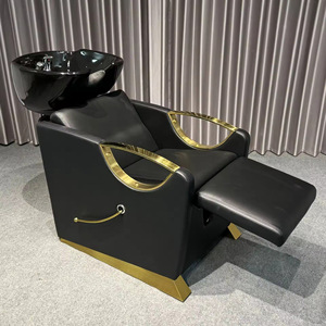 Sillón Lavacabezas de Diseño Moderno Z con Tazón Negro, Precios al por Mayor para Centros de Belleza y Barberías - Product Image 1