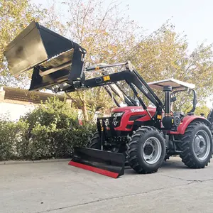 4 Wd Compact Tractor Backhoe Loader