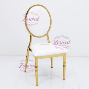 Chaises Royales de Mariage Louis XIX Dorées Brillantes pour Événements, Meubles de Luxe Personnalisés pour Hôtels et Mariages, Vente en Gros de Chine - Product Image 2