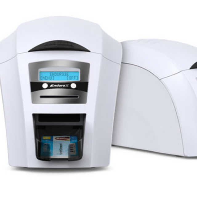 High Speed Magicard Enduro 3e Dual Sided PVC Plastic Card Printer
